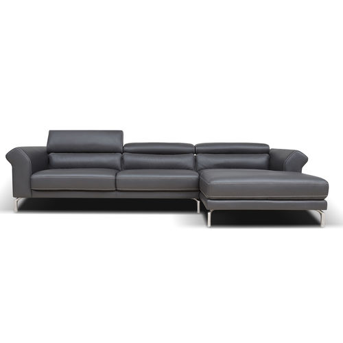 Modulsofa - BRIGIDA - Rossini - modern / Leder / mit Kopfstütze