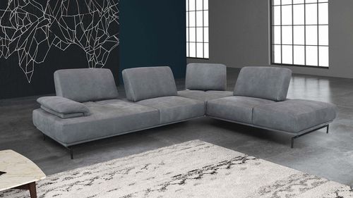 Modulsofa - DISCOVERY - Rossini - modern / Stoff / Leder