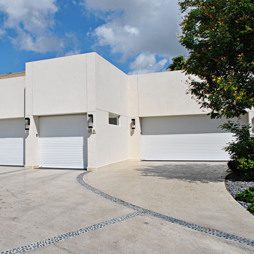 Rolltor für Garage - MINICUR -77 - Persax - Aluminium / Polyurethan / automatisch