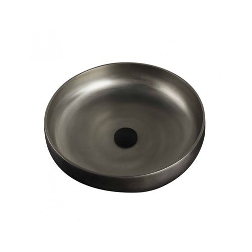 Aufsatzwaschbecken - BDS-MNR-701 - BAGNODESIGN - Bronze / rund / modern