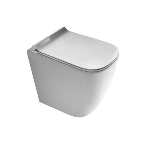 Wandhängendes WC - BDS-MLI-360 - BAGNODESIGN - Keramik / spülrandlos / modern