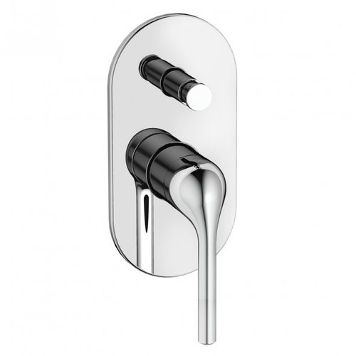 Einhebelmischer für Dusche - BDM-KOY-411 - BAGNODESIGN - wandmontiert / aus verchromtem Metall / für Badezimmer