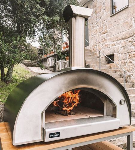Pizzaofen für Privatgebrauch - Premium - Carawela - Holz / freistehend / Einzel