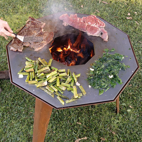 Holzgrill - Nove  - Carawela - bodenstehend