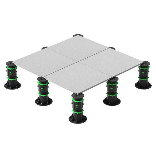 Doppelboden-Stelzlager / Kunststoff - MB-T - Moonbay Industrial Co., Ltd. - regelbar / frostsicher / für Terrasse