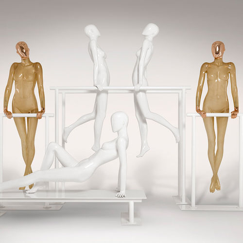 Frau-Schaufensterpuppe - MOVEMENT - HANS BOODT MANNEQUINS - Mode / Harz / sitzend