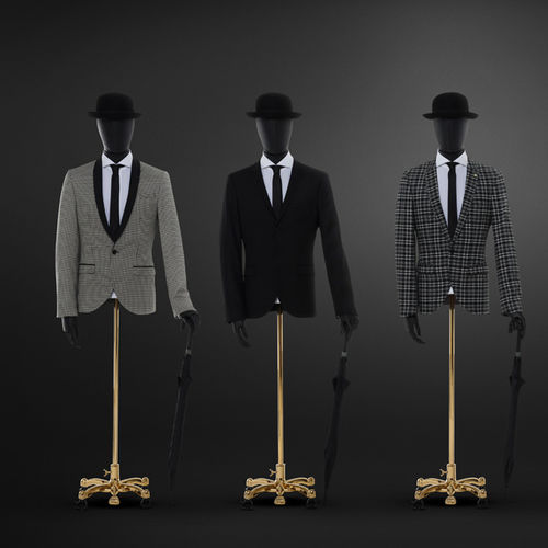 Mann-Büste - WONDERWOOD GENTS - HANS BOODT MANNEQUINS - Mode