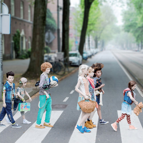 Kind Schaufensterpuppe - ABBEY ROAD - HANS BOODT MANNEQUINS - realistisch / Harz