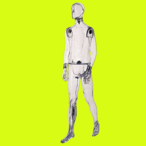 Mann-Schaufensterpuppe - MAX - IDW PARIS - abstrakt / Polyurethanschaum / High-End