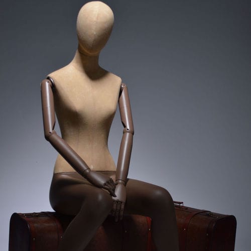 Frau-Schaufensterpuppe - VINTA - A2 MANNEQUIN - Vintage / elastisch