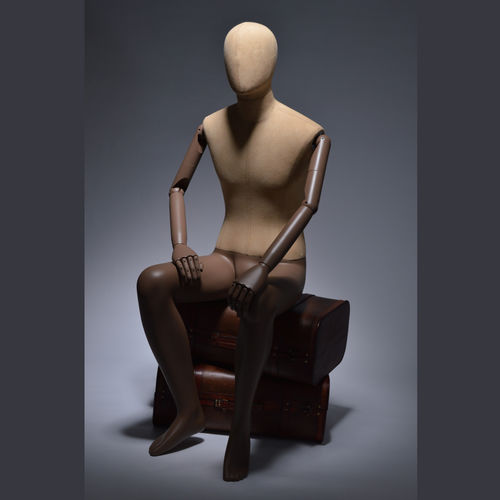 Mann-Schaufensterpuppe - VINTA  - A2 MANNEQUIN - Vintage / sitzend