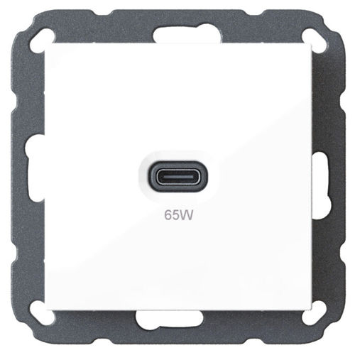 USB-Steckdose - T65.00 : 6560x0000 - Bodo Ehmann GmbH - wandmontiert / Aufputz / modern