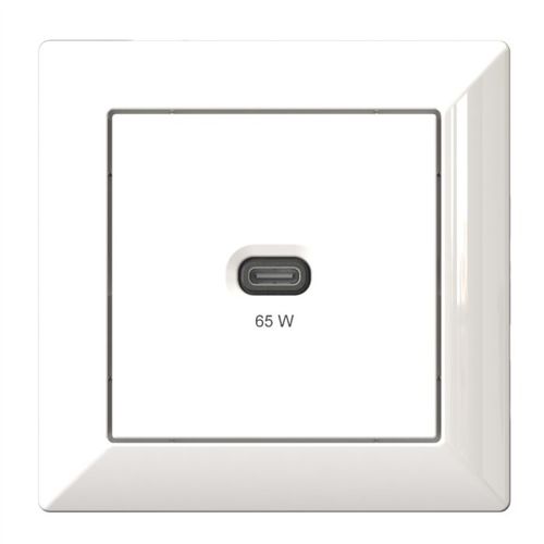 USB-Steckdose - T65.00 : 6560x0001 - Bodo Ehmann GmbH - wandmontiert / Unterputz / modern