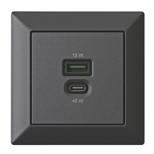 USB-Steckdose - 6520x0101 - Bodo Ehmann GmbH - wandmontiert / Aufputz / modern