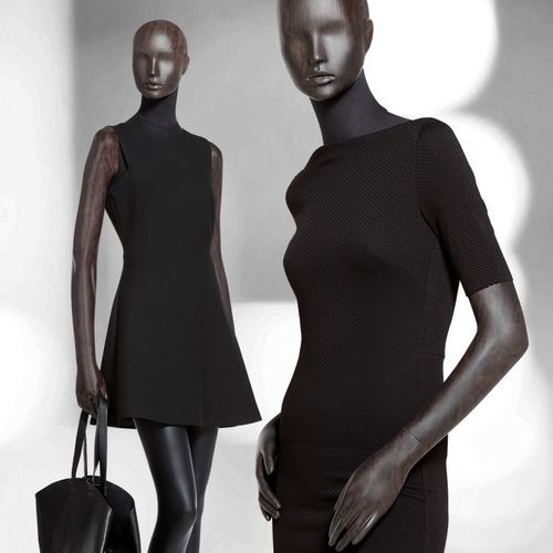 Frau-Schaufensterpuppe - 80 ABSOLUTE TAILOR MADE - WINDOW FRANCE - abstrakt / sitzend / High-End