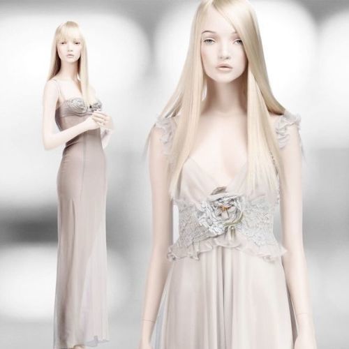 Frau-Schaufensterpuppe - 50 VOGUE - WINDOW FRANCE - realistisch / sitzend / High-End