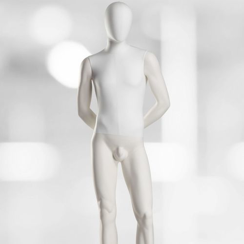 Mann-Schaufensterpuppe - 57 COUTURE - WINDOW FRANCE - Mode / Stoff / sitzend
