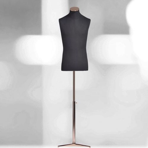 Mann-Büste - 49 VOGUE TAILOR MADE - WINDOW FRANCE - abstrakt / Massivholz / Glasfaser