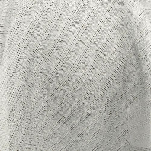 Streifenmuster-Gardine - SKYLIGHT : CRYSTAL - FR-One - Polyester / waschbar / bestickt