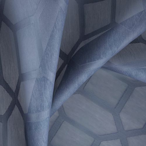 Gardine / geometrisches Muster - OLE : ODIN - FR-One - Polyester / waschbar / Jacquard