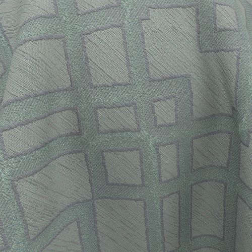 Vorhangstoff - OBLIX : OXIM - FR-One - geometrisches Muster / FR-Polyester / waschbar