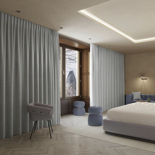 Vorhangstoff - SENSATIONAL : SESTRI   - FR-One - Motiv / Polyester / waschbar