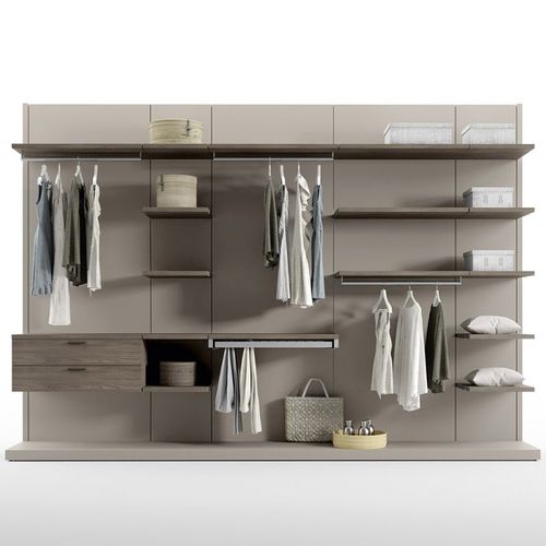 Moderner begehbarer Kleiderschrank - RIO - cinquanta3 - lackiertes Holz