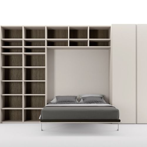 Hubbett - cinquanta3 - Doppelbett / Einpersonen / modern