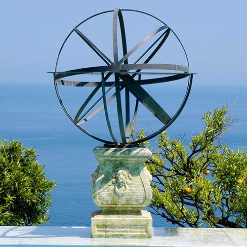 Messing-Skulptur - SUNDIALS - DAVID HARBER - Garten / für öffentliche Bereiche