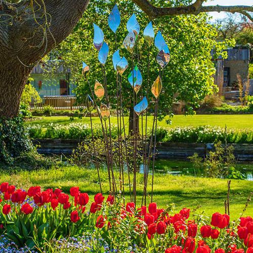 Edelstahl-Skulptur - QUIVER - DAVID HARBER - Garten / für öffentliche Bereiche