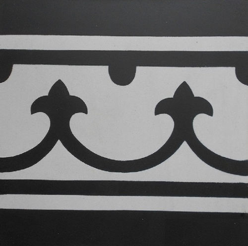 Zementfries - V20B-002 & V20C-002 - Viet Tiles Corporation - wandmontiert / Boden