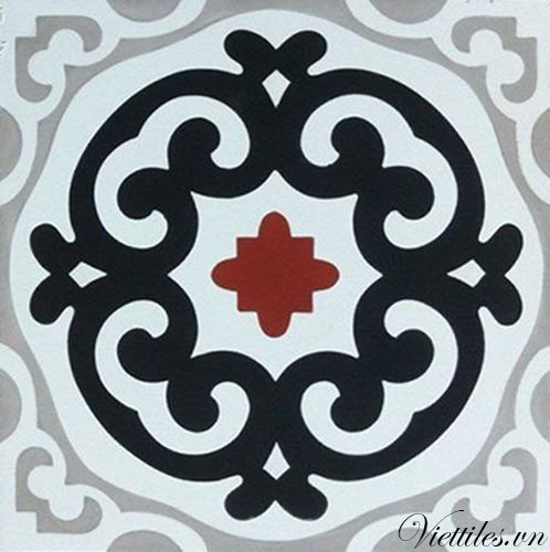Matte Zementfliese - V20-275 - Viet Tiles Corporation - für den Innenraum / Boden / Wand