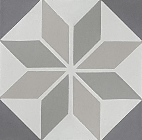 Matte Zementfliese - V20-292 - Viet Tiles Corporation - für den Innenraum / Boden / Wand