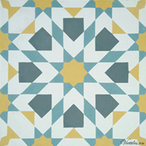 Matte Zementfliese - V20-165 - Viet Tiles Corporation - für den Innenraum / Boden / Wand