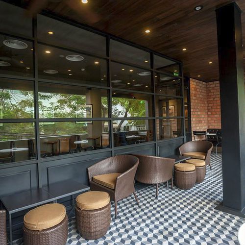 Zement-Zementfliese - V20-005 - Viet Tiles Corporation - matt / für den Innenraum / Boden