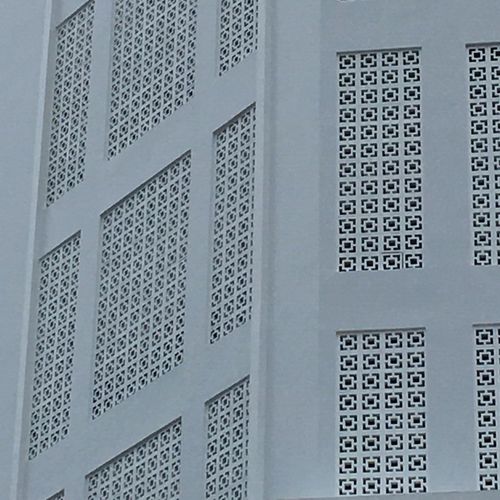 Gelochter Betonstein - VCB-006 CUBE - Viet Tiles Corporation - Dekor / für Trennwand / für Fassaden