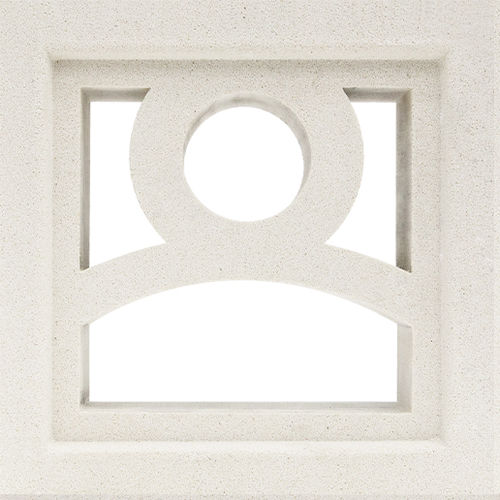 Gelochter Betonstein - VCB-002 ROLLER - Viet Tiles Corporation - Dekor / für Trennwand / für Fassaden