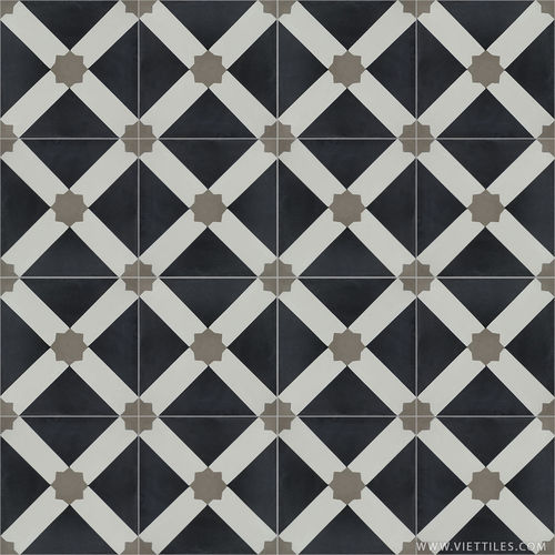 Zementfliese für den Innenraum - V20-376 - Viet Tiles Corporation - für Außenbereich / Boden / Wand