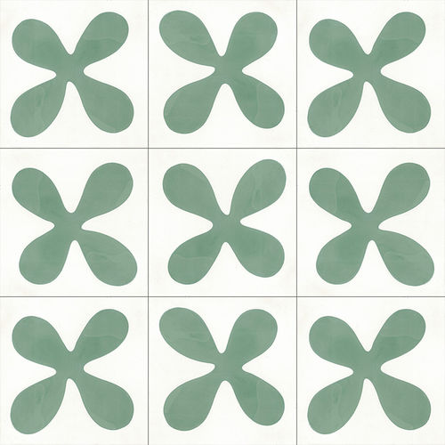 Zementfliese für den Innenraum - V20-451 - Viet Tiles Corporation - für Außenbereich / Boden / Wand