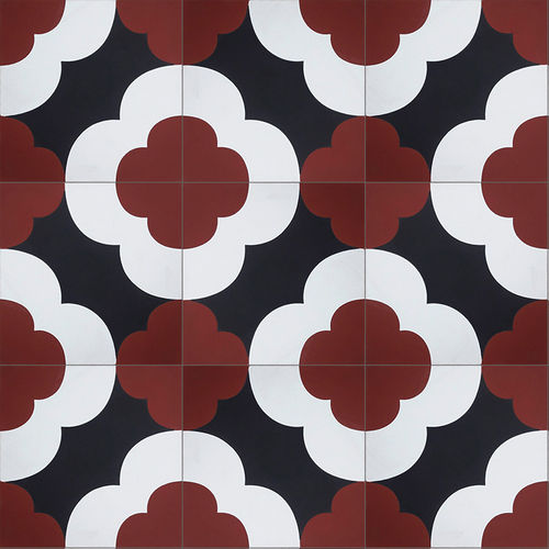 Zementfliese für den Innenraum - V20-482 - Viet Tiles Corporation - für Außenbereich / Boden / Wand