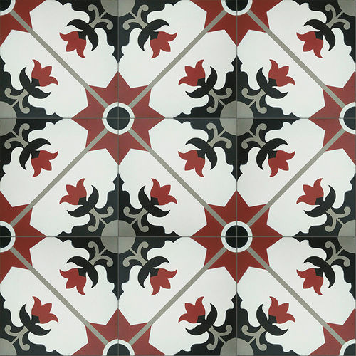 Zementfliese für den Innenraum - V20-483 - Viet Tiles Corporation - für Außenbereich / Boden / Wand