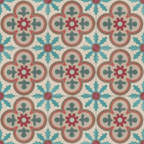 Zementfliese für den Innenraum - V20-512 - Viet Tiles Corporation - für Außenbereich / Boden / Wand