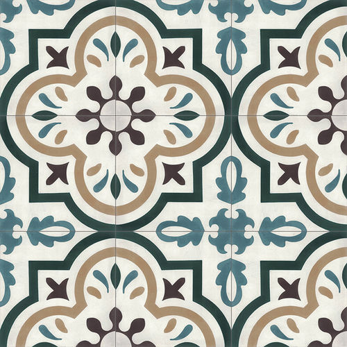 Zementfliese für den Innenraum - V20-513 - Viet Tiles Corporation - für Außenbereich / Boden / Wand