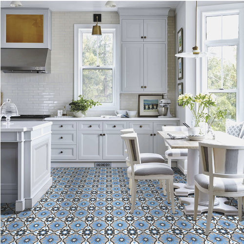 Zementfliese für den Innenraum - VT20-107-F-01 - Viet Tiles Corporation - für Badezimmer / für Küche / für Wohnzimmer