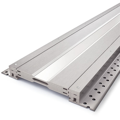 Aluminium-Dehnungsfuge - JDH 6.20 - GV2 VEDA FRANCE - Harz / Nitril / für Boden