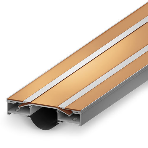 Edelstahl-Dehnungsfuge - JDH 6.26 - GV2 VEDA FRANCE - Edelstahl / Aluminium / Edelstahl