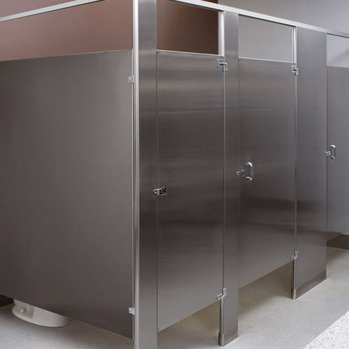 Edelstahl-Sanitärkabine - JLF-TP2021 - Guangdong Yuhua Building Materials Co.,Ltd. - für Toiletten / für öffentliche Einrichtungen