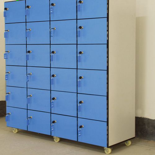 HPL-Garderobenschrank - JLF-L-107 - Guangdong Yuhua Building Materials Co.,Ltd. - für Gewerbegebrauch / mobil