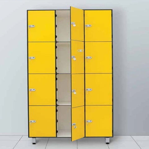 HPL-Garderobenschrank - JLF-L088 - Guangdong Yuhua Building Materials Co.,Ltd. - für Schulen / für Gewerbegebrauch