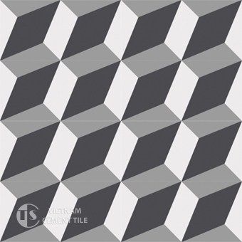 3D-Zementfliese - CTS 13.1 - Vietnam cement tile corp - für den Innenraum / Boden / Wand
